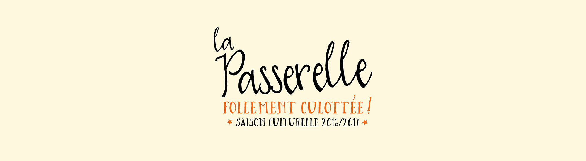 Bannière La Passerelle 2016-2017