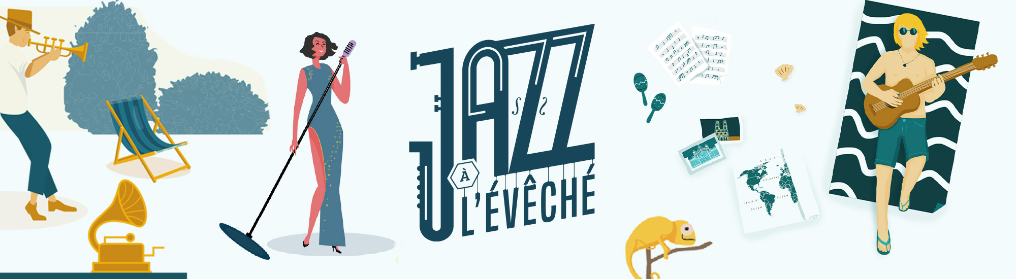 Bannière - Jazz à l'Évêché