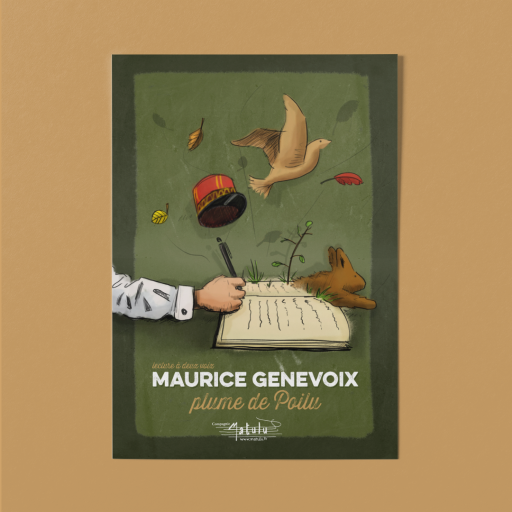 Affiche Matulu - Maurice Genevoix