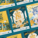 Propositions d'affiches pour Jazz à l'Évêché
