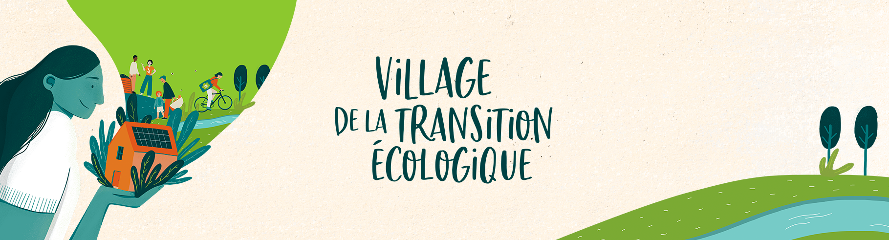 Bannière pour le Village de la Transition Écologique à Orléans Métropole